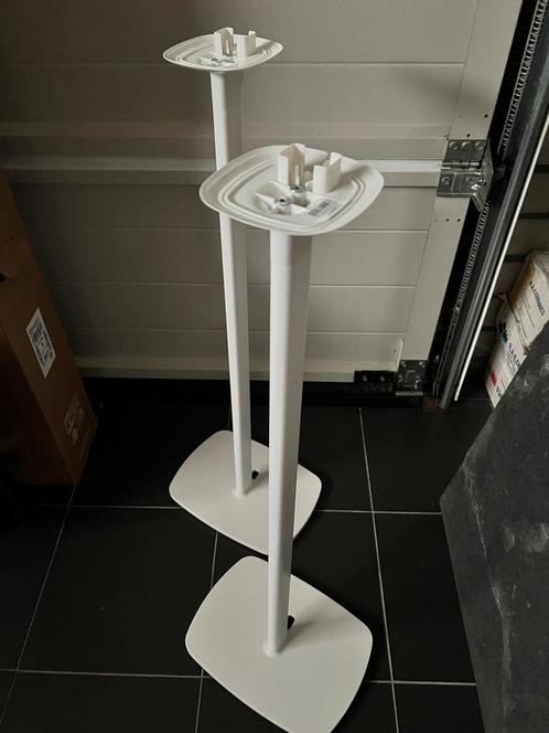 Flexson Floor stand voor Sonos One/play1 wit 2 stuks, Audio, Tv en Foto, Overige Audio, Tv en Foto, Zo goed als nieuw, Ophalen