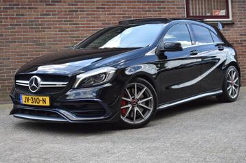 Mercedes-Benz A-klasse AMG 45 4MATIC '16 Pano Clima Navi Cru beschikbaar voor biedingen