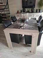 Mooie Eettafel, Ophalen, Vijf personen of meer, Rechthoekig, 50 tot 100 cm