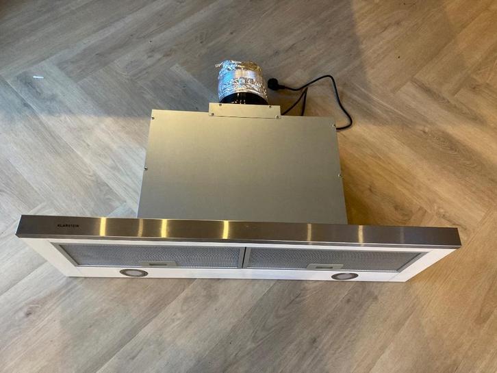 Klarstein Mariana vlakscherm afzuigkap, Witgoed en Apparatuur, Afzuigkappen, Gebruikt, Inbouw, Vlakschermkap, 400 tot 600 m³ per uur