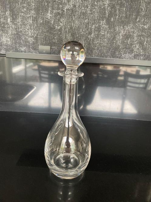Kristallen Karaf met Bolstop, Antiek en Kunst, Antiek | Glas en Kristal, Ophalen of Verzenden
