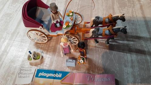 70449 Princess koets, koetsier, prins, prinses, Kinderen en Baby's, Speelgoed | Playmobil, Zo goed als nieuw, Complete set, Ophalen of Verzenden