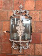Brocante vintage wandlamp van Clayre & Eef met spiegel, Huis en Inrichting, Ophalen of Verzenden, Gebruikt