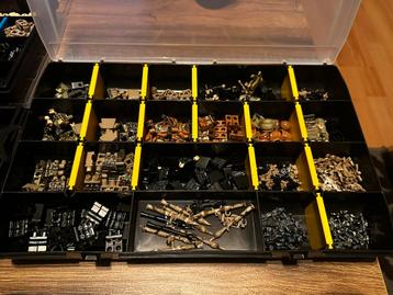 Custom legerfiguren collectie, set onderdelen en wapens beschikbaar voor biedingen