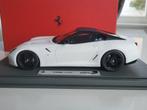 1:18 BBR Ferrari 599 GTB Fiorano Bianco Opaco #4/36, Hobby en Vrije tijd, Modelauto's | 1:18, BBR, Auto, Autoart, Ophalen of Verzenden