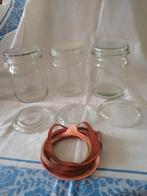 3 Weckpotten, 1 liter, Huis en Inrichting, Keuken | Potten en Pannen, Ophalen of Verzenden, Gebruikt, Glas, Pot, Bus of Blik