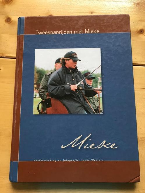 mensport Tweespan rijden met Mieke, Dieren en Toebehoren, Paarden en Pony's | Hoofdstellen en Tuigage, Zo goed als nieuw, Overige soorten