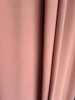 Gordijnen oud roze 263 h x 234 b cm, Huis en Inrichting, Stoffering | Gordijnen en Lamellen, Gebruikt, Ophalen