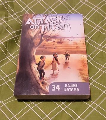 Manga Attack on titan vol. 34 beschikbaar voor biedingen