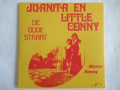 JUANITA EN LITTLE CONNY # MISTER PENNY / DE OUDE STRAAT., Cd's en Dvd's, Vinyl | Nederlandstalig, Nieuw in verpakking, Levenslied of Smartlap