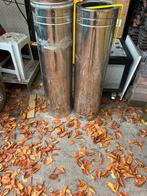 Dubbelwandige kachelpijp, Huis en Inrichting, Kachels, Houtkachel, Ophalen of Verzenden, Zo goed als nieuw, Inbouw