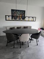Mooie eettafel met stoelen & bank!, Huis en Inrichting, Tafels | Eettafels, Ophalen, 200 cm of meer, 50 tot 100 cm, Zo goed als nieuw