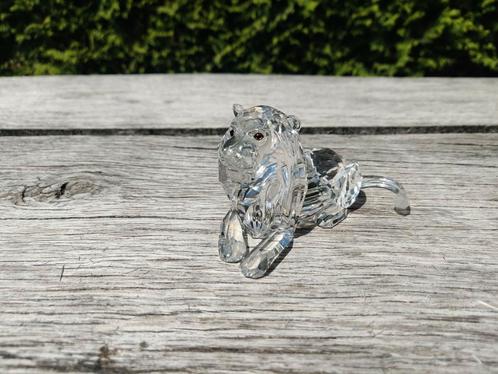 Swarovski leeuw inclusief doos, Verzamelen, Swarovski, Zo goed als nieuw, Figuurtje, Ophalen of Verzenden