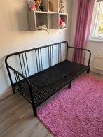 İkea bed fyresdal, Huis en Inrichting, Slaapkamer | Bedden, Ophalen, Eenpersoons, Zwart, Zo goed als nieuw