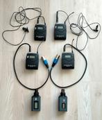 2 stuks microfoon zenders Sennheiser ew-100, Ophalen of Verzenden, Gebruikt, Zangmicrofoon, Draadloos