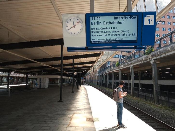 Treinkaartje Berlijn-Utrecht, woensdag 10 december 2025, Tickets en Kaartjes, Trein, Bus en Vliegtuig, Eén persoon, Met bestemming of datum