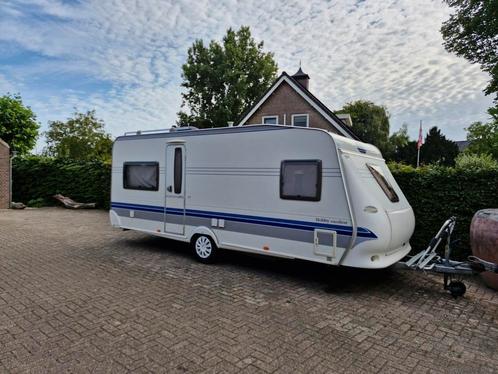 Mooie Hobby Excellent 540 ufe, Caravans en Kamperen, Caravans, tot en met 4, 1000 - 1250 kg, Rondzit, Hobby, Frans bed, 5 tot 6 meter