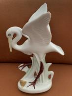 Porseleinen beeld vogel Japanse kraanvogel, Ophalen of Verzenden, Zo goed als nieuw, Dier