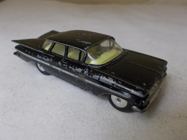 Corgi Toys 223 (1959) CHEVROLET IMPALA (Black) -B-., Hobby en Vrije tijd, Modelauto's | 1:43, Gebruikt, Auto, Corgi, Ophalen of Verzenden