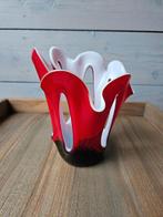 Vaas, Ophalen, Minder dan 50 cm, Rood, Glas