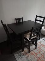 Ikea Nordviken Eettafel + Stoelen, Ophalen, Rechthoekig, 100 tot 150 cm, 50 tot 100 cm