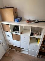 Kallax with shelves and doors, Huis en Inrichting, Kasten | Stellingkasten, Ophalen, Gebruikt