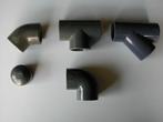 Dikwandige PVC Koppelstukken, Bochten, Pvc, 2 tot 4 meter, Nieuw