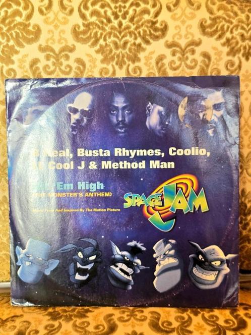 YV5435: Hit 'Em High (The Monstars' Anthem) Vinyl Record, Cd's en Dvd's, Vinyl | Hiphop en Rap, Gebruikt, 1985 tot 2000, Ophalen of Verzenden