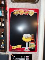 Kasteelbier Krijtbord Reclame, Ophalen of Verzenden, Zo goed als nieuw, Reclamebord, Plaat of Schild, Overige merken