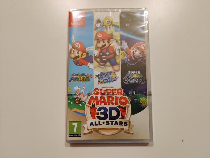Super Mario 3D All-Stars, Spelcomputers en Games, Games | Nintendo Switch, Nieuw, Avontuur en Actie, 1 speler, Vanaf 7 jaar, Ophalen of Verzenden