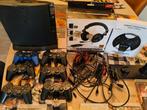 Sonny PS3 met stuur en koptelef 6 controllers en 16 spellen, Computers en Software, Ophalen, Gebruikt