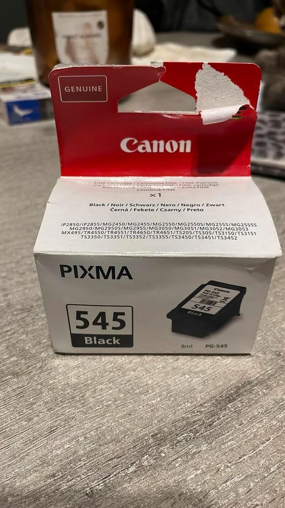 Canon PG-545, Computers en Software, Printerbenodigdheden, Nieuw, Ophalen of Verzenden