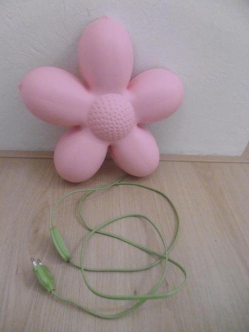 2 kinderkamerlampen (wandlamp en hanglamp) roze, Kinderen en Baby's, Kinderkamer | Inrichting en Decoratie, Zo goed als nieuw