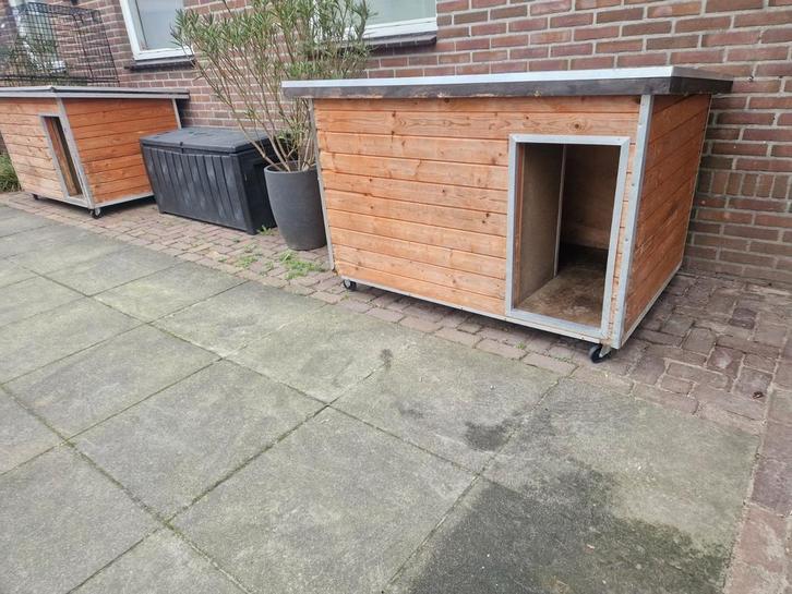 Geïsoleerde nachthokken, Dieren en Toebehoren, Hondenhokken, Gebruikt, Ophalen