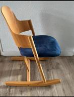 Vintage Moizi Rocking Chair – Ergonomic  Design, Huis en Inrichting, Stoelen, Ophalen, Zo goed als nieuw, Hout, Eén