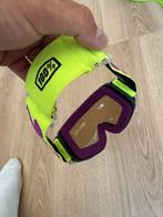 100% crossbril zgan 1x gebruikt, Ophalen of Verzenden, Tweedehands, Offroadhelm, Overige merken
