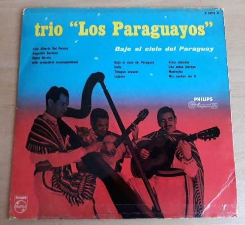 Trio “Los Paraguayos” – Bajo El Cielo Del Paraguay - 10 inch, Cd's en Dvd's, Vinyl | Wereldmuziek, Latijns-Amerikaans, 10 inch