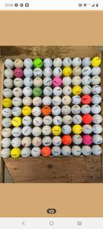 50 golfballen voor 12,50 euro of 100 stuks 22,50 euro, Sport en Fitness, Golf, Ophalen of Verzenden, Gebruikt, Bal(len)