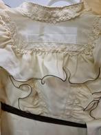 - trouwjurk vintage met hoed en handschoenen, Ophalen of Verzenden