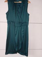groene glanzende nieuwe jurk Dressire maat 42, Nieuw, Groen, Maat 42/44 (L), Knielengte