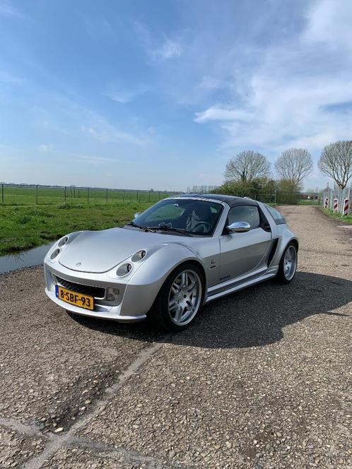 Smart Roadster 0.7 Coupe Brabus Xclusive AUT 2006 Grijs, Auto's, Smart, Particulier, Roadster, ABS, Airbags, Airconditioning, Bluetooth