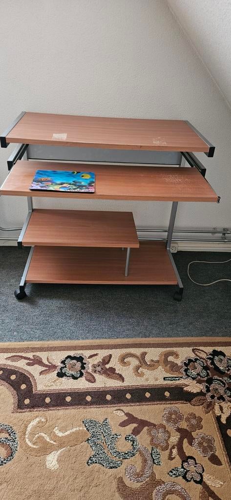 Computer tafel, Ophalen of Verzenden, Gebruikt, 70 tot 120 cm