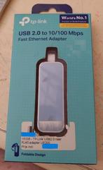 Ethernet Adapter, NIEUW! USB 2.0, Computers en Software, Pc- en Netwerkkabels, Ophalen of Verzenden, Nieuw