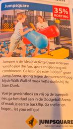 Korting Jumpsquare 35% p.p., Tickets en Kaartjes, Drie personen of meer, Kortingsbon
