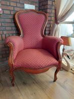 Stoel rood ziet er goed uit, Huis en Inrichting, Fauteuils, Ophalen of Verzenden