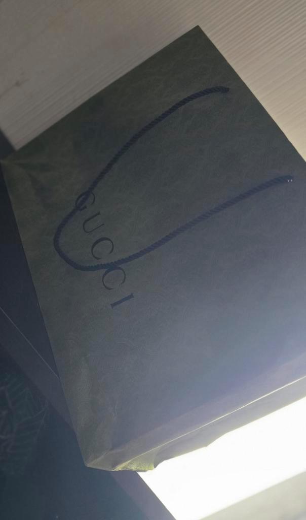 Groene Gucci Shopper - Stijlvol en Praktisch!, Sieraden, Tassen en Uiterlijk, Tassen | Damestassen, Gebruikt, Shopper, Groen, Ophalen of Verzenden