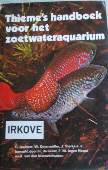 THIEMES HANDBOEK VOOR HET ZOETWATERAQUARIUM * beschikbaar voor biedingen