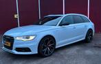 Audi A6 Avant 3.0 TDI 313pk S-Line | Luchtvering | Panorama, Automaat, Zwart, Wit, Lichtsensor