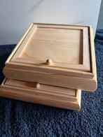 Grenen spiegeldoos, Ophalen of Verzenden, Nieuw, Materiaal