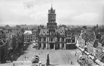 (301-363-011) Delft Markt met Stadhuis beschikbaar voor biedingen